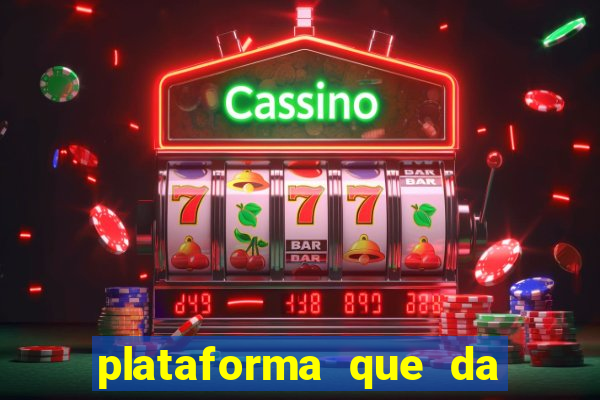 plataforma que da para depositar 1 real